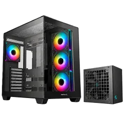 Deepcool CG530 4F Noir + Gamer Storm PF750X Noir