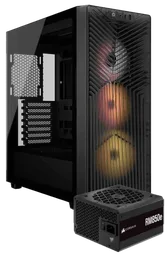 Corsair 3200D RS ARGB Smoke Noir + RM850e