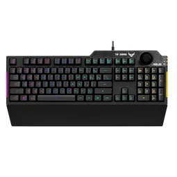 Asus TUF K1 - Membrane - Filaire - RGB - Noir