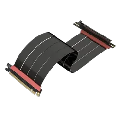 LINKUP Câble Riser PCIE 5.0 30 cm - 90° Noir