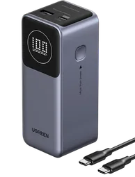 UGREEN PowerBank USB-C/USB-A - 12000mAh - 100W - Gris
