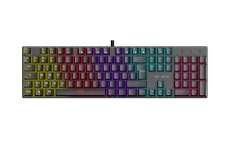 The G-LAB Keyz Radium - Full-Size - Membrane - Filaire - RGB - Noir
