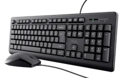 Trust Primo - Clavier/Souris/Noir/Filaire