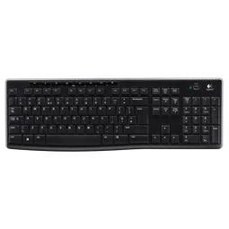 Logitech K270 - Membrane - Sans-Fil - Noir