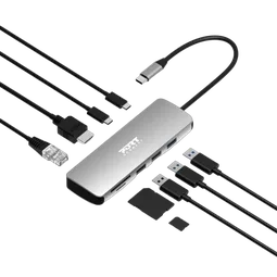 Port Station d'accueil mobile 1 X 4K USB-C 9 périphériques 85W