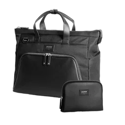 Port Sac à main et pochette Muse Signature - 16" - Noir
