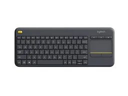 Logitech K400 Plus - Membrane - Sans-Fil - Noir - QWERTY