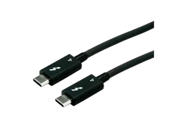 Roline Câble Thunderbolt™ 4 USB-C mâle/mâle - 1m - Noir