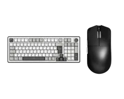 The G-LAB Keyz Elite 400 Blanc/Gris + Kult Elite M100