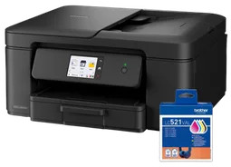 Brother DCP-J1460DW 3 en 1 + Cartouche LC521 4 couleurs