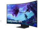 Samsung Odyssey ARK 2nd Gen - 55" CURVE 4K QLED 165Hz 1ms Pivot HDR10 FreeSync Premium Pro — miniature 1