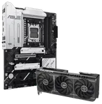 Asus PRIME X870-P WIFI + PRIME RX 9070 EVO 16G OC — miniature 1