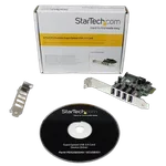 StarTech PCI-Express 1x vers 4 ports USB 3.0 SuperSpeed — miniature 5