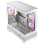 Antec CX500M ARGB - mT/Sans Alim/Micro-ATX - Blanc — miniature 4