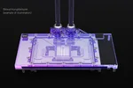 Alphacool Eisblock Aurora Acryl RTX4080 AMP Trinity + BackP — miniature 2