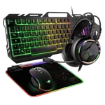 Spirit Of Gamer 4 en 1 Ultimate 300 - Clavier/Souris/Tapis/Casque — miniature 1