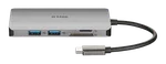 D-Link 8 Ports - USB-C vers HDMI/Eth/USB/USB-C/microSD/SD — miniature 3
