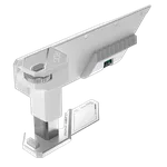 Asus XH01 ROG HERCULX Support carte graphique - Geforce RTX Série 40 - Blanc — miniature 4