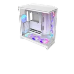 NZXT H9 Flow RGB+ Blanc - MT/Sans Alim/E-ATX — miniature 5