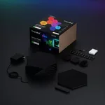 Nanoleaf Shapes Black Hexagons Starter Kit - 9 pièces — miniature 2