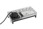Alphacool Core Distro Plate 240 gauche V.2 avec pompe D5 Apex — miniature 1