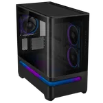 Asus Prime AP202 TG ARGB Noir - mT/Sans Alim/mATX — miniature 2