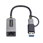 StarTech Adaptateur Ethernet vers USB-C/USB-A — miniature 4