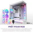 NZXT H9 Flow RGB+ Blanc - MT/Sans Alim/E-ATX — miniature 6