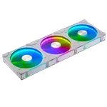 Phanteks D30 PWM Regular Airflow D-RGB - Pack 3x140mm - Blanc — miniature 1