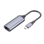 VALUE Convertisseur USB-C vers RJ45 - 0,13m - Gris — miniature 1