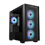 Asus A21 PLUS TG ARGB Noir - MT/Sans Alim/mATX — miniature 1