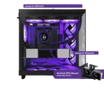 NZXT H6 Flow RGB Noir - MT/Sans alim/ATX — miniature 17