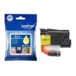 Brother Cartouche d'encre LC521Y - Jaune — miniature 5