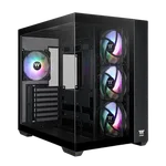 Thermaltake View 380 TG ARGB Noir - MT/Sans Alim/ATX — miniature 1