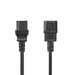 Nedis Rallonge IEC C14 vers IEC C13 - 2m - Noir — miniature 3