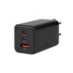 Nedis Chargeur GaN Power Delivery 65W - 3 ports - Noir — miniature 3