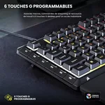 Corsair Skiff 100 Plus - Membrane - Filaire - RGB - Noir — miniature 8
