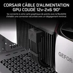 Corsair Câble 90° 12 V-2 x 6 style A, miniature 3