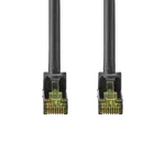 Nedis Câble RJ45 Cat7 S/FTP - 3m - Noir — miniature 2