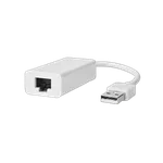 Nedis Adaptateur USB 2.0 vers RJ 45 - Blanc — miniature 1