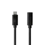 Nedis Câble USB-C 3.2 mâle/femelle - 60W - 2m - Noir — miniature 3