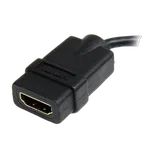 StarTech Adaptateur Micro HDMI vers HDMI 1.4 mâle/mâle - 12cm — miniature 2