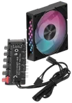 Deepcool R-EDF120-BKAPP86-G-1 + CG580 FAN HUB Noir — miniature 1