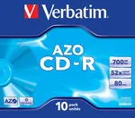 Verbatim CD-R/700MB 80Min 52x SupAZO JC 10pk — miniature 2