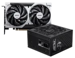 MSI RTX 5060 8G VENTUS 2X OC + MPG A1000GS PCIE5 — miniature 1