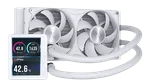 Corsair NAUTILUS II 240 RS LCD - 240mm - Blanc — miniature 1