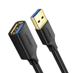 UGREEN Câble d'extension USB-A vers USB-A - 1,5m - Noir — miniature 1