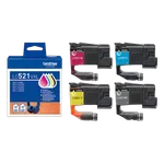 Brother DCP-J1310DW 3 en 1 + Cartouche d'encre LC521 4 couleurs — miniature 6