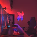 Nanoleaf Shapes Black Triangles Pack Expansion - 3 pièces — miniature 4