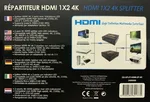 Connectland Splitter HDMI 4K - 2 écrans simultanés — miniature 3